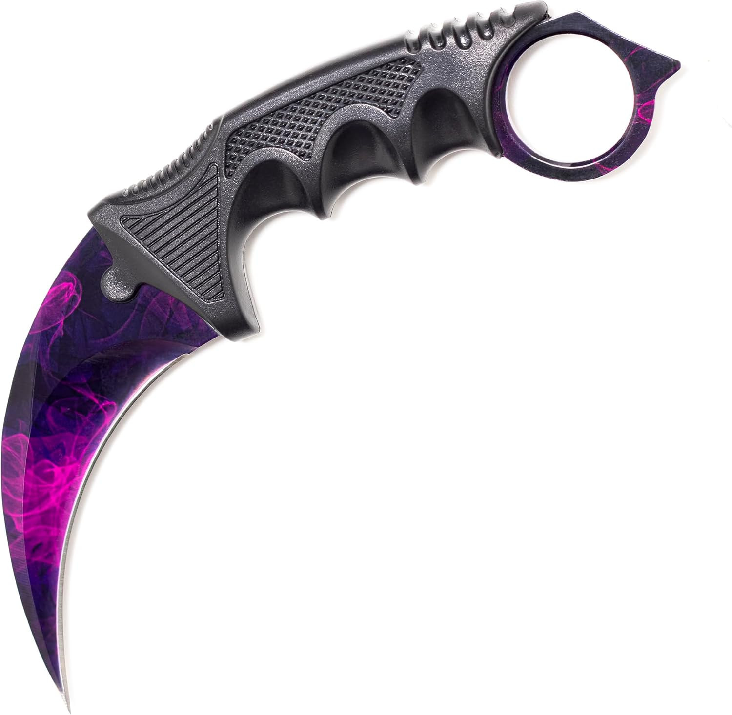 7.3" CSGO Karambit Classic, 3cr13 steel sharp blade Claw Knife (Doppler phase)