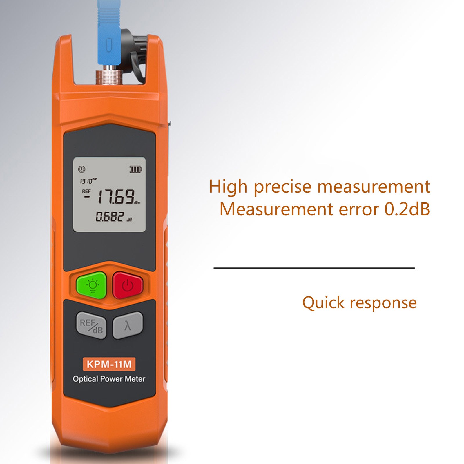 1 Mini Optical Power Meter High Precise Tester For Fiber Optics