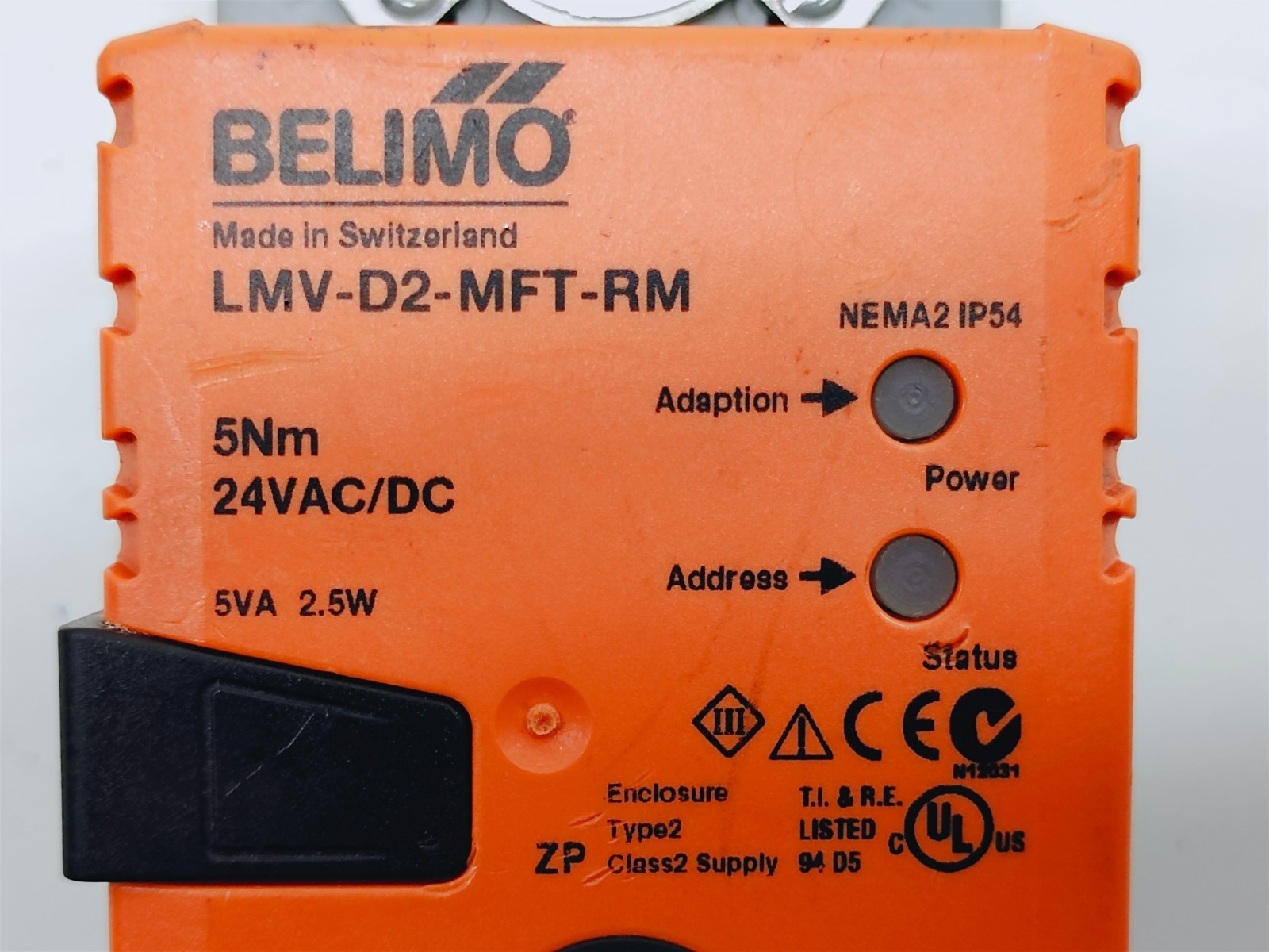 BELIMO LMV-D2-MFT-RM PRESSURE SENSOR (WITH BASE) (FREE SHIPPING)