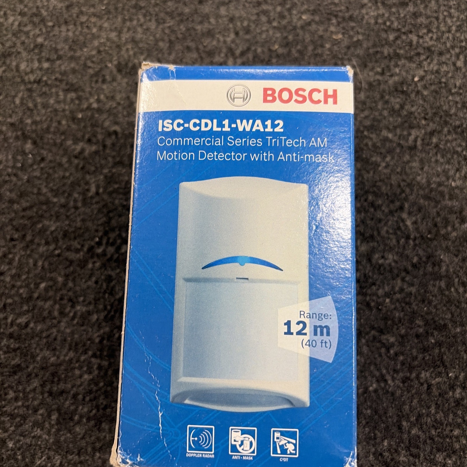 Bosch  ISC-CDL1-WA12 Commercial Series Tritech Anti-Mask Motion Detector