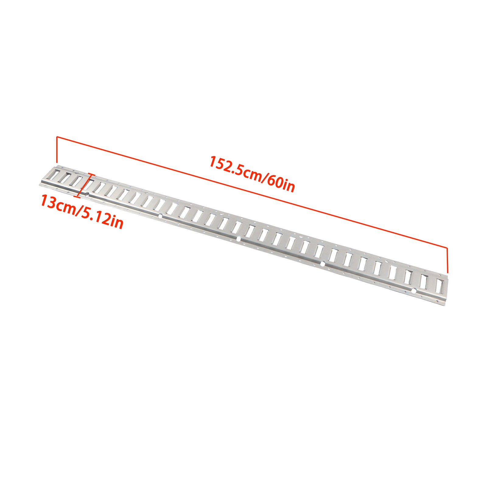 LABLT Secure Cargo 6 Pack 5' E Track Tie Down Rail System For Trailers Truck Van