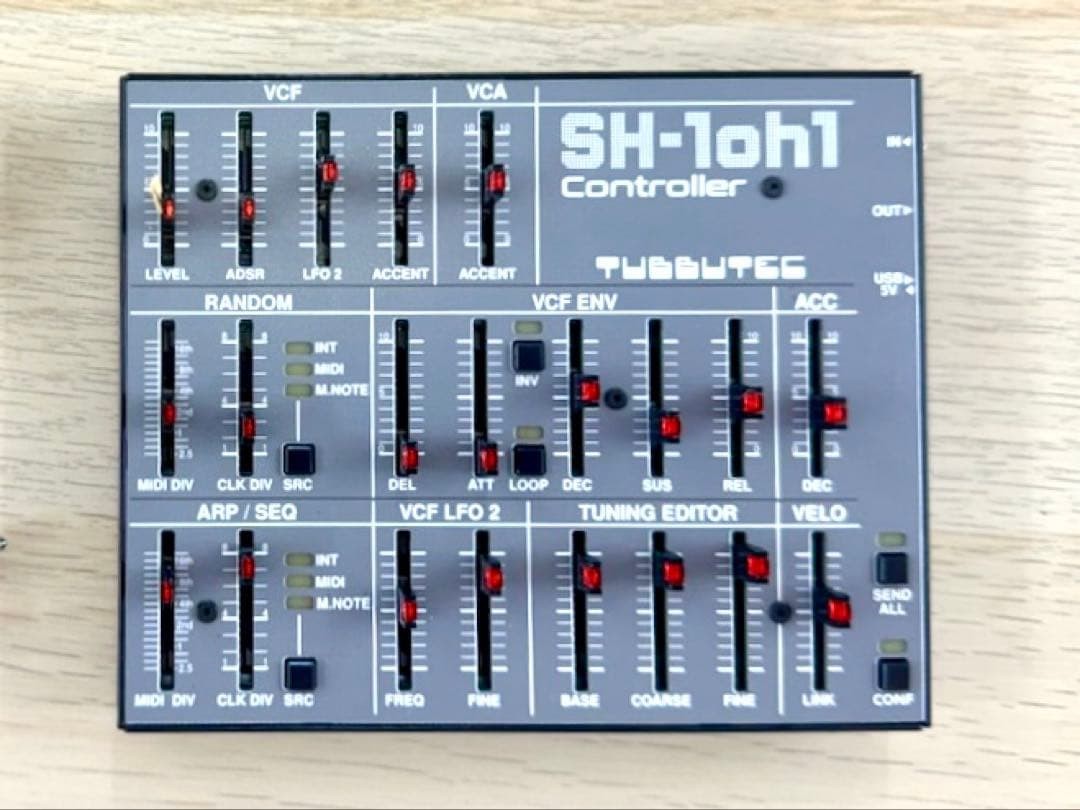 Tubbutec SH-1oh1 Upgrade Kit + SH-1oh1 Controller Set for Roland SH-101 NEW