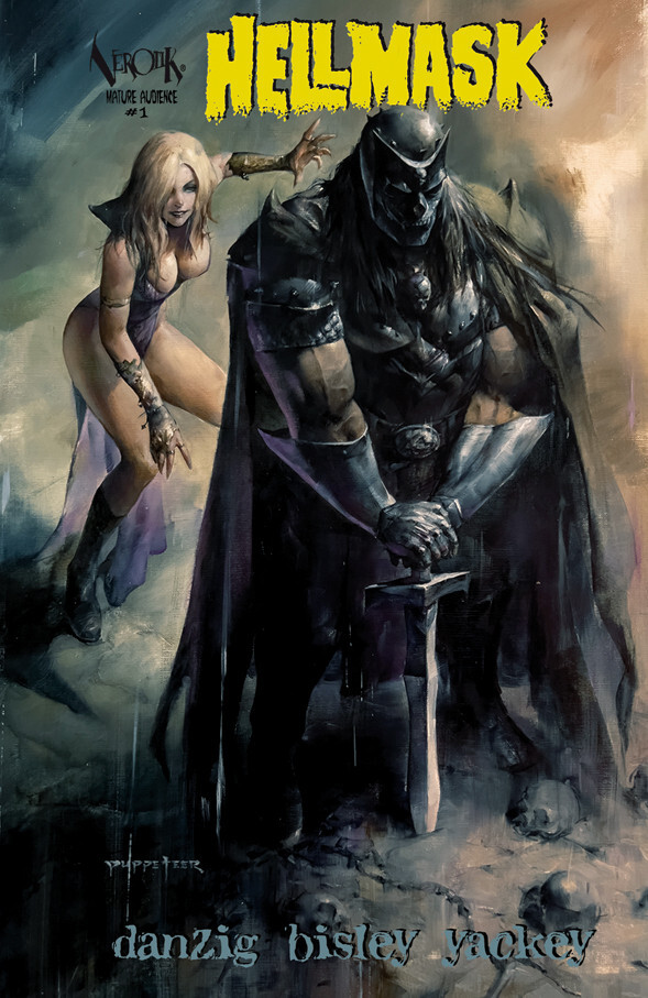 NEW HELLMASK #1 PUPPETEER LEE CVR DANZIG BISLEY SWORD & SORCERY VEROTIK
