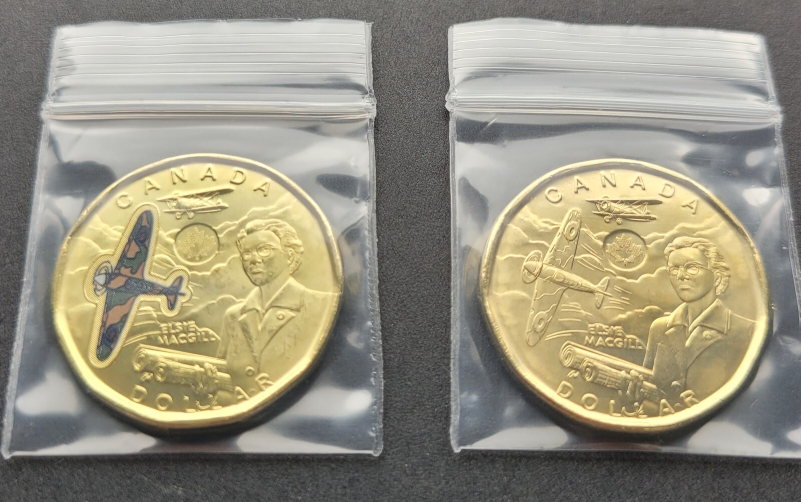 ***  CANADA  COMBO  LOONIE  2023  ELSIE  MACGILL ***  FROM  MINT  ROLLS  ***