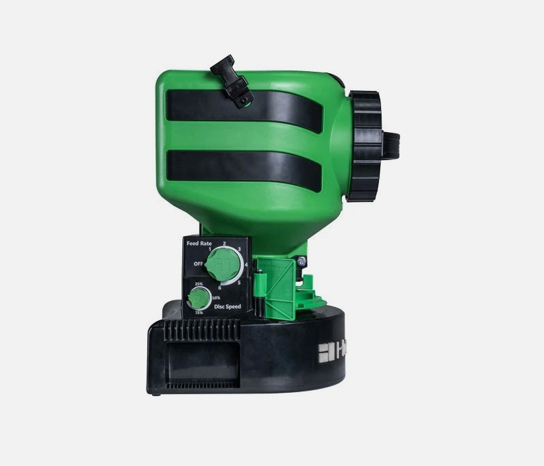 ✅ Hooyman Manual Spreader W/ Adjustable Harness System Capacity Green ✅