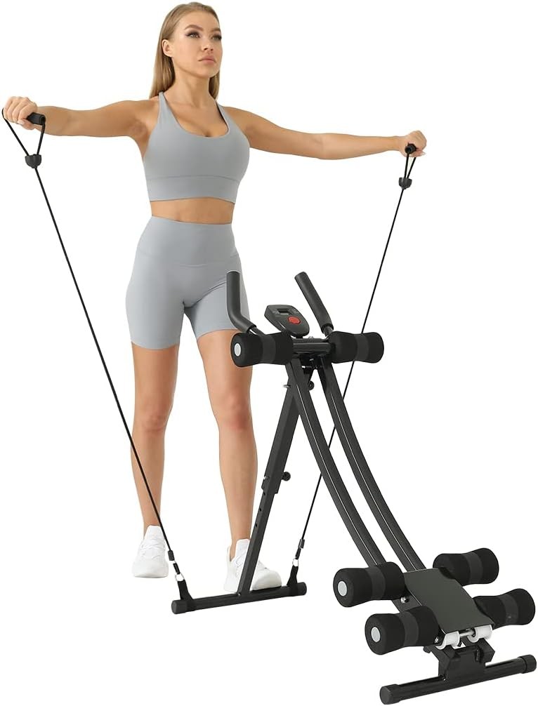 Core & Abdominal Trainers AB Workout Machine Home Gym Strength Training Ab, New