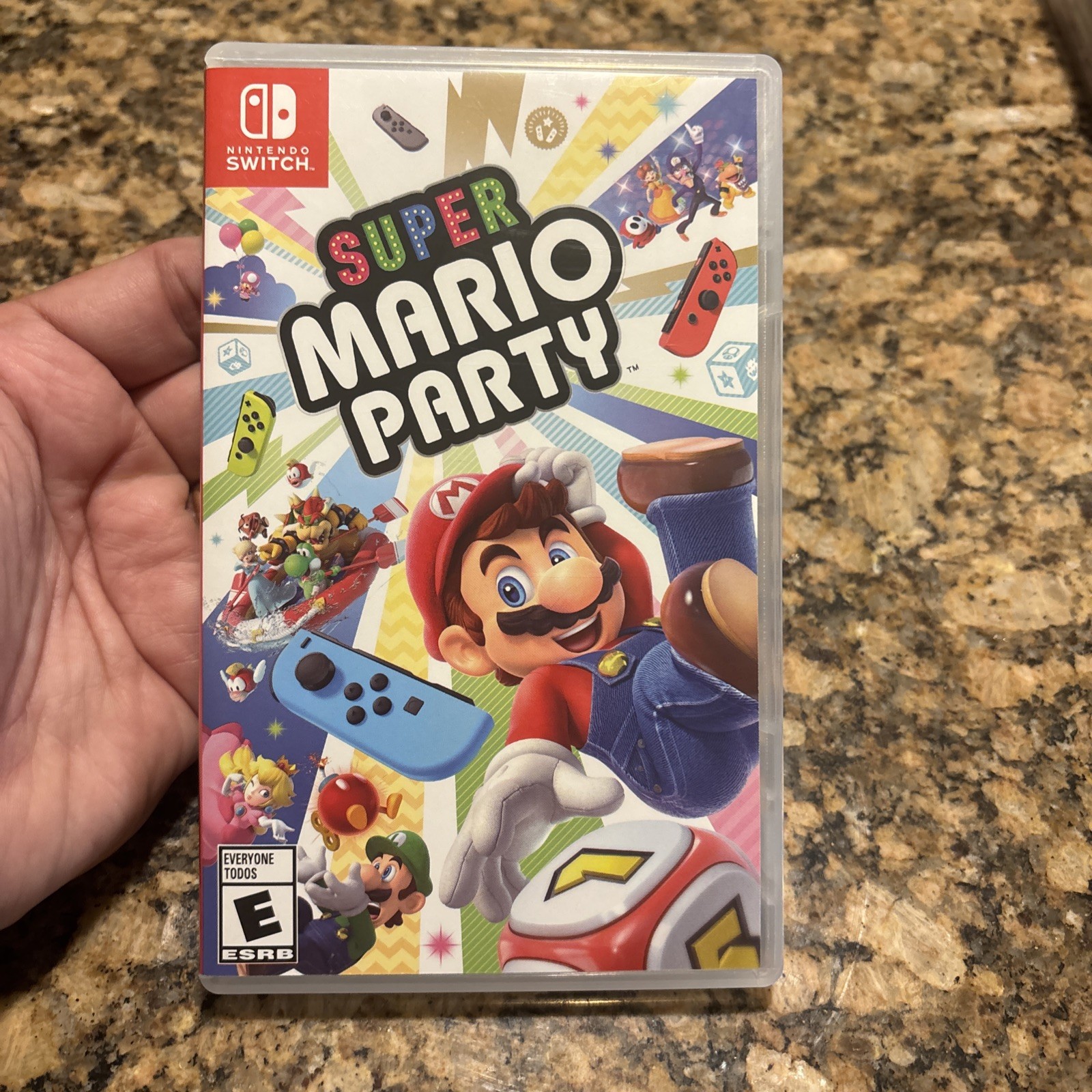Authentic Replacement Case ONLY for SUPER MARIO PARTY - Nintendo Switch Box