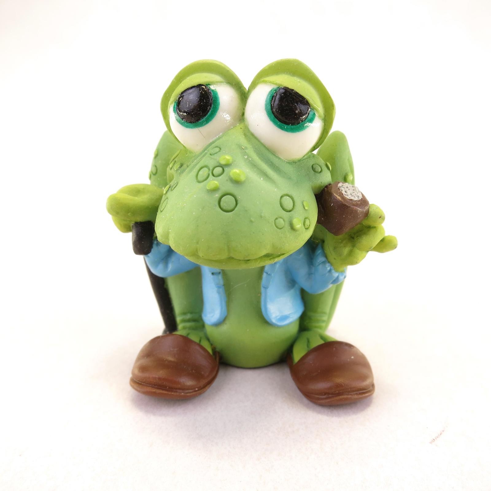 Sprogz 1994 Holland Studio Craft Golden Pond Male Grandpa Frog SG214