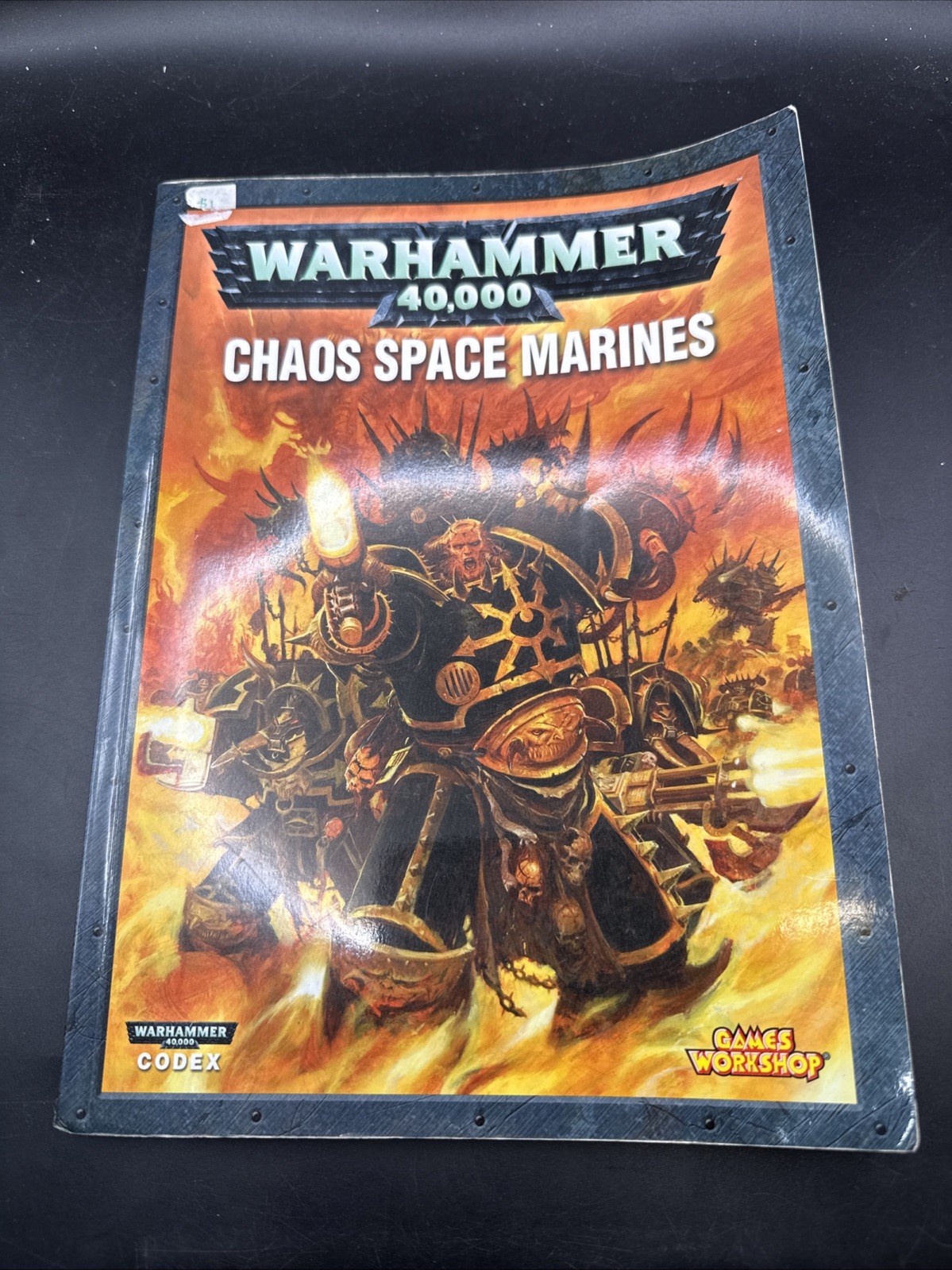 Warhammer 40,000 - 40K Chaos Space Marines Codes Fourth Ed. 2007 Games Workshop