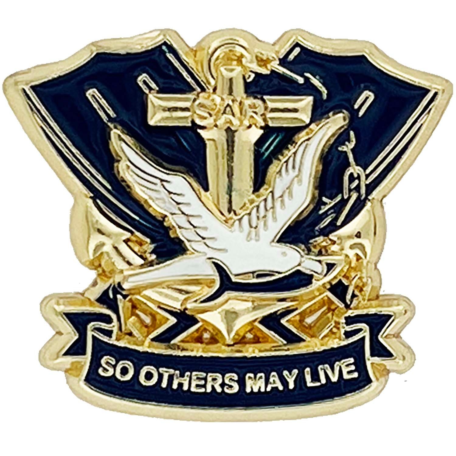Surface Rescue Swimmer Lapel Pin