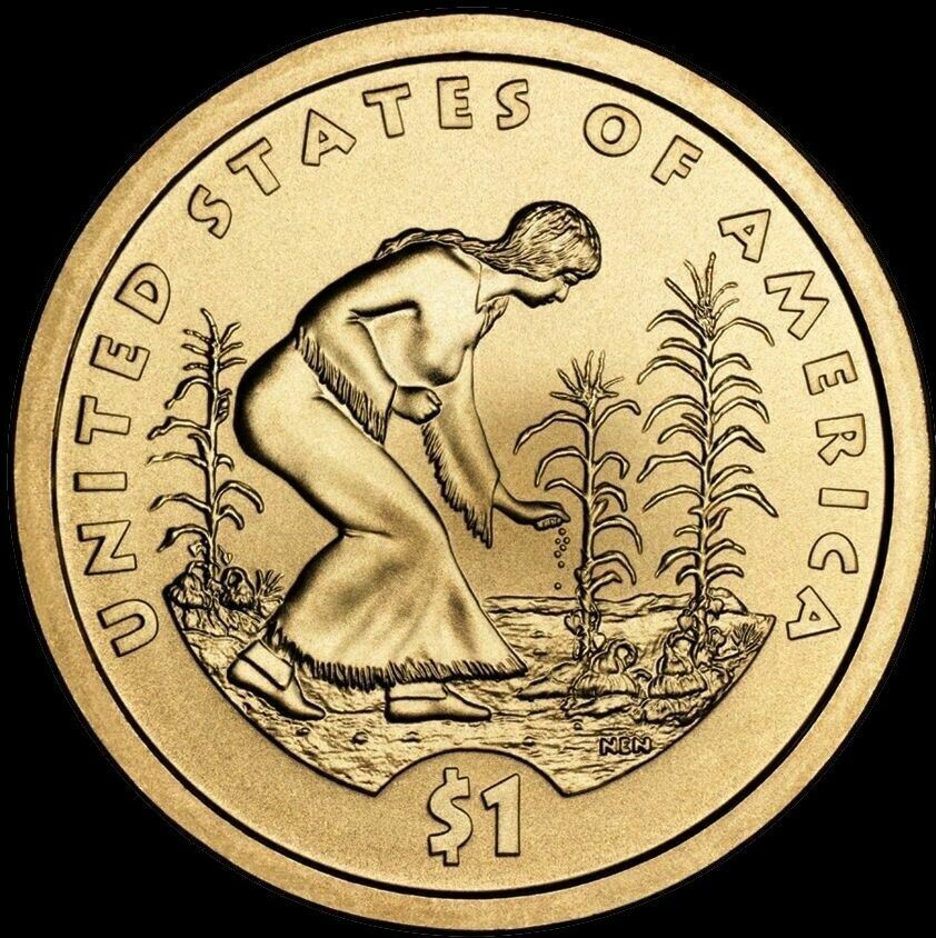 2009 D Sacagawea Native American Dollar US Mint Coin "Brilliant Uncirculated"