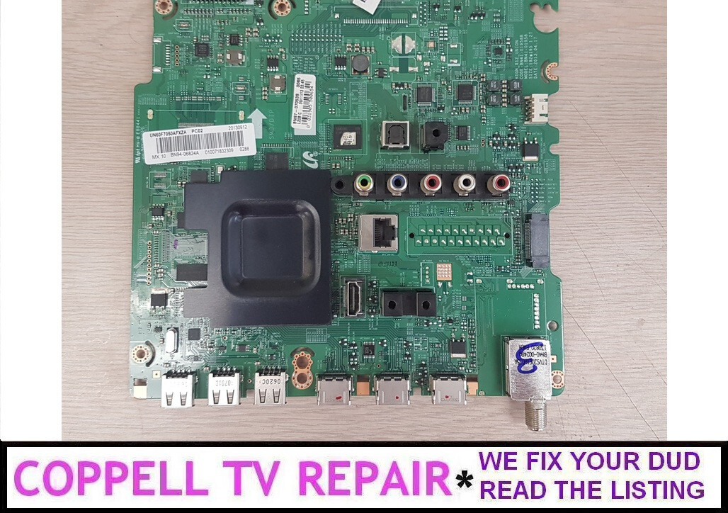 REPAIR SERVICE FOR SAMSUNG UN75F6400AFXZA MAIN BOARD BN97-07019Q / BN94-06231M
