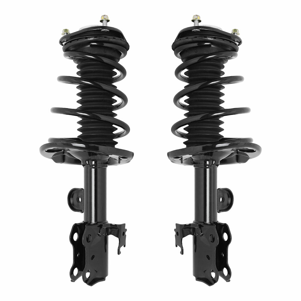 Front Pair Complete Struts & Coil Spring Assemblies for 2012-2016 Toyota Prius V