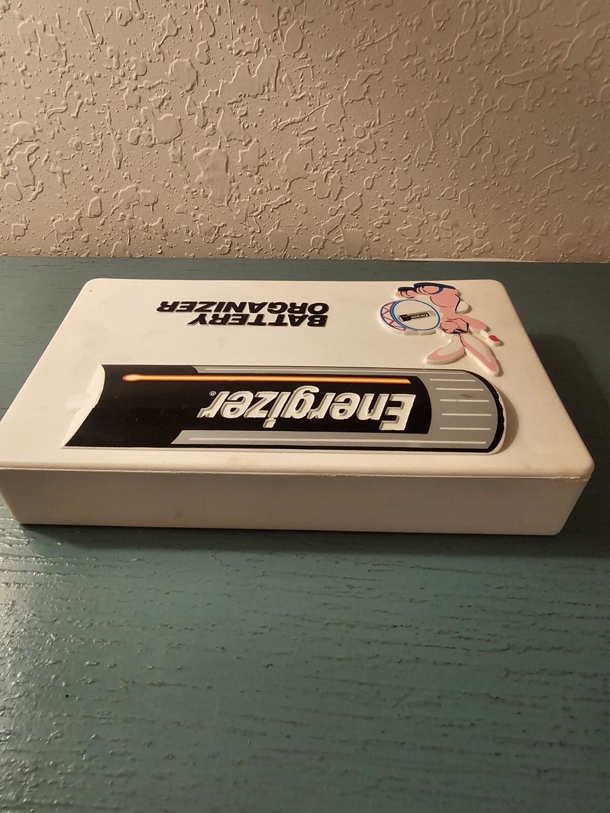 Vintage Energizer Battery Organizer Case Complete W/(2) Battery Testers-Very...