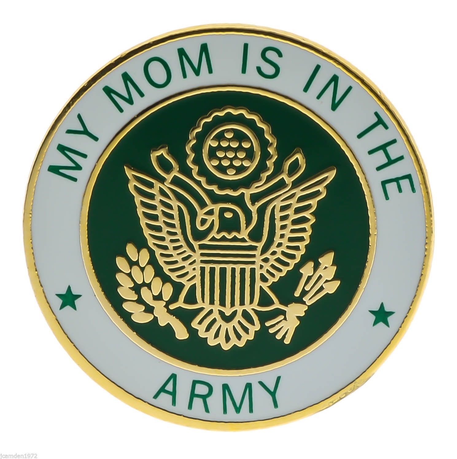 My Mom is in the Army USA Hat or Lapel Pin H14619 F1D33J