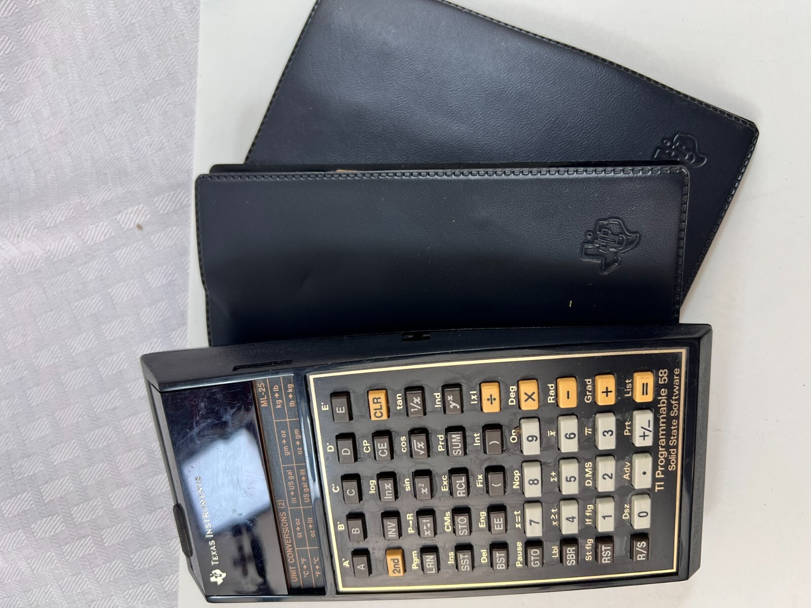 Texas Instruments Programmable 58 Calculator Master Library & Marine Navigation