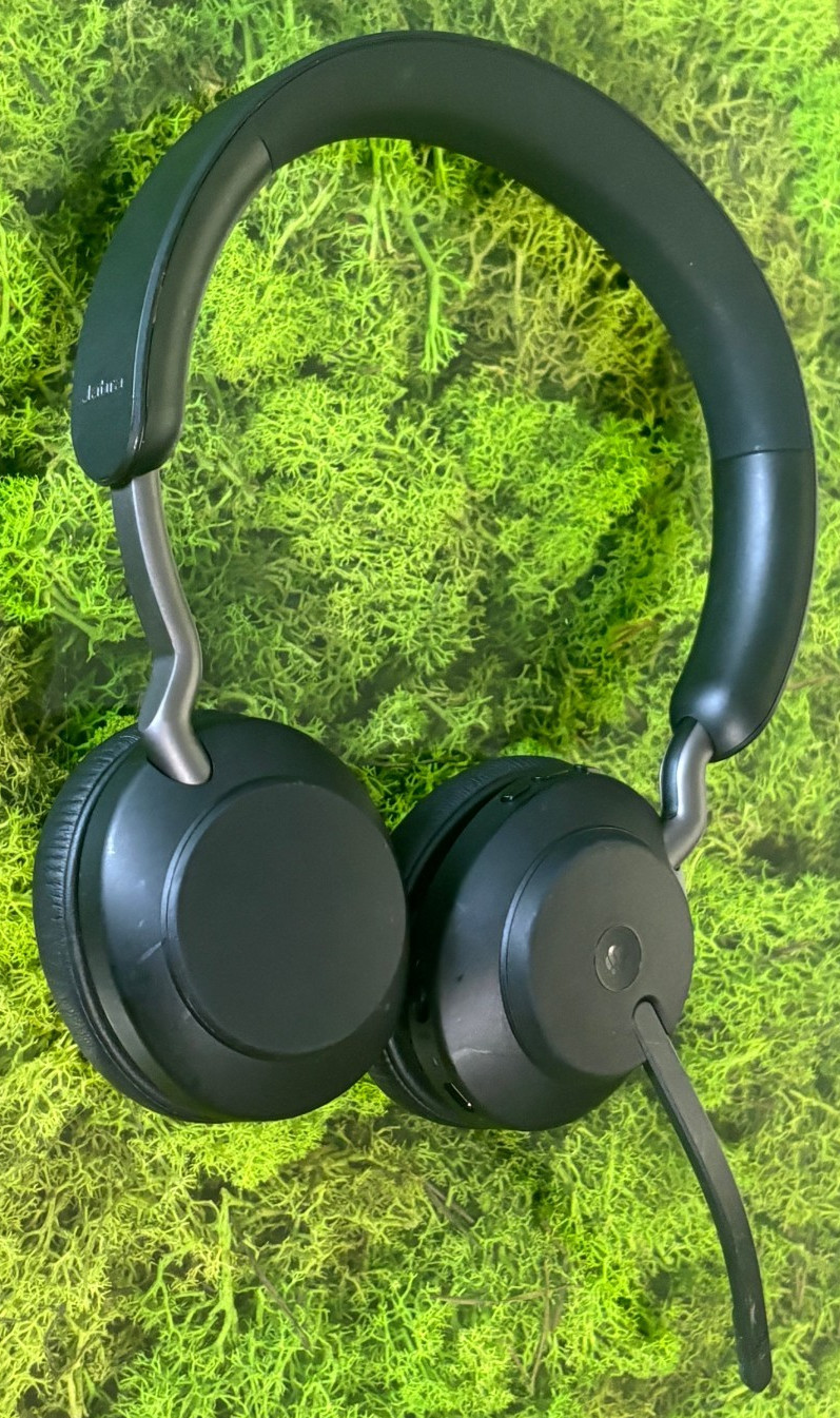 Jabra Evolve2 65 Stereo Wireless Headset (MS Teams, USB-C) - Beige