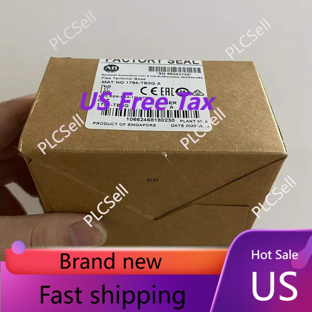 New Factory Sealed Allen-Bradley 1794-TB3G Flex Terminal Base Module US Free Tax