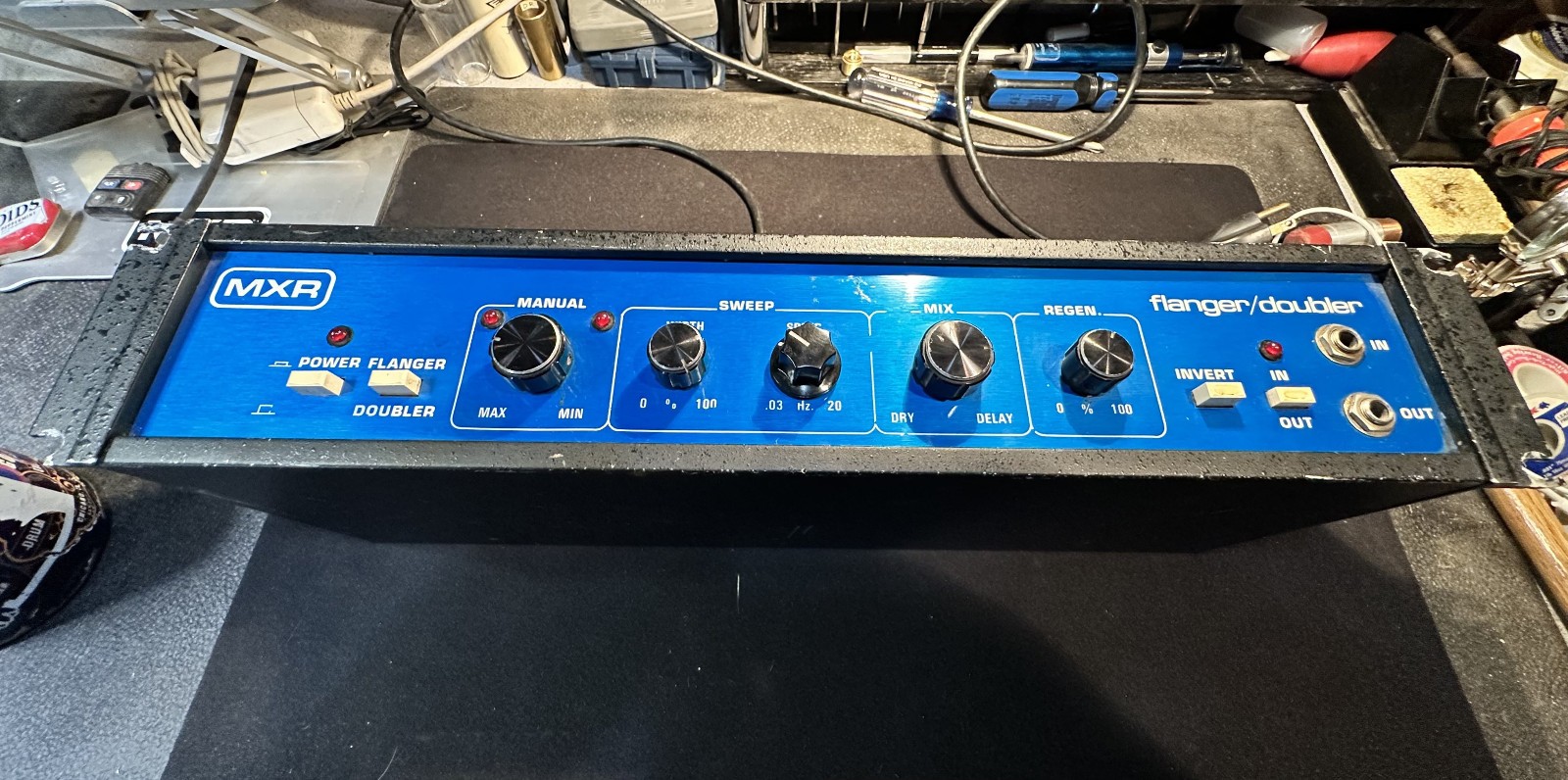 MXR Flanger/Doubler model 126 Dimebag Reticon chipset