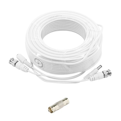 WHITE PREMIUM 150Ft CCTV SURVEILLANCE CABLES FOR SAMSUNG SDH-C5100