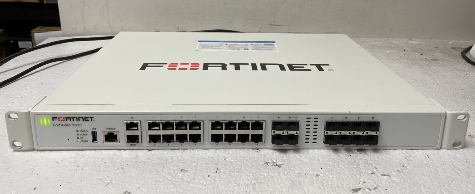 Fortinet FortiGate 201F FG-201F Network Security Firewall Appliance