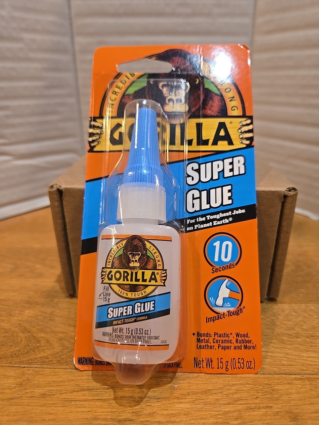 Gorilla Ultimate Super Glue, Clear 15 Grams (Pack of 1) - 1 - Pack