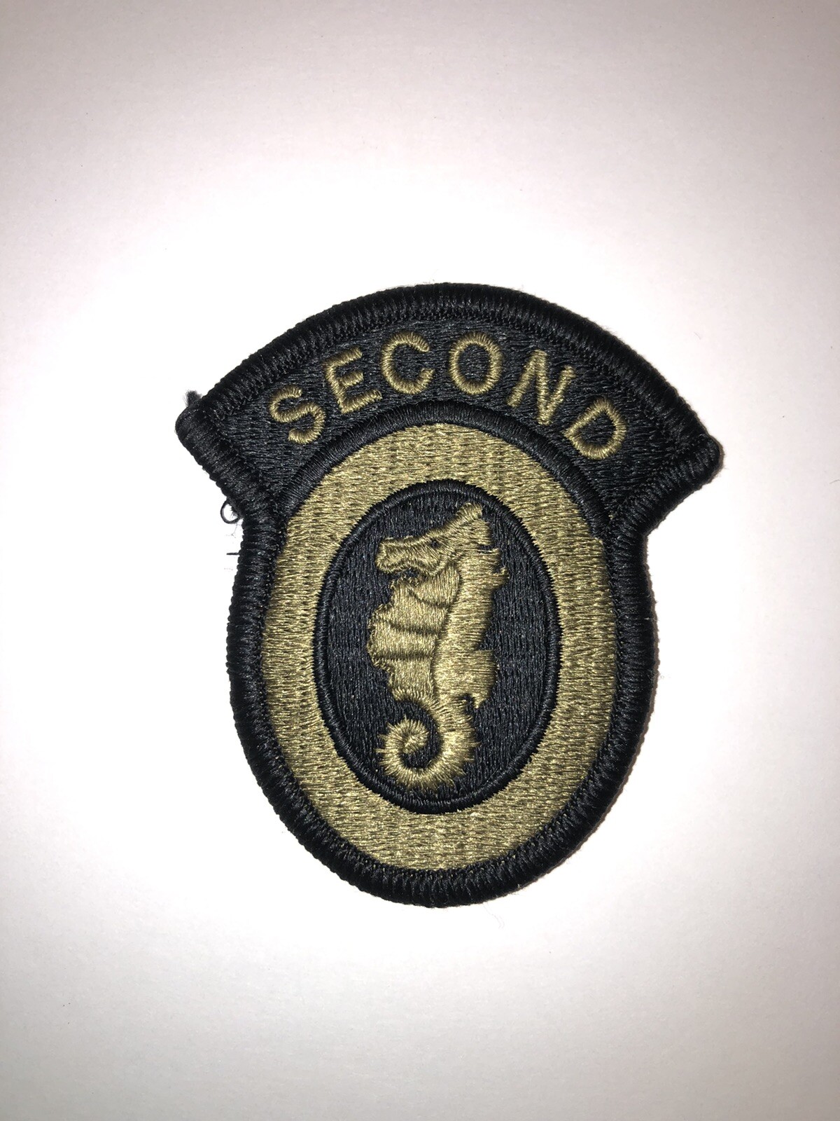 2nd Engineer Brigade U.S. Army Shoulder Patch - Hook & Look Back