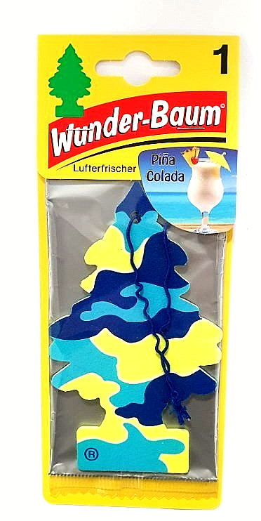 5 x original Wunderbaum ® Pina Colada air freshener fragrance tree car fragrance