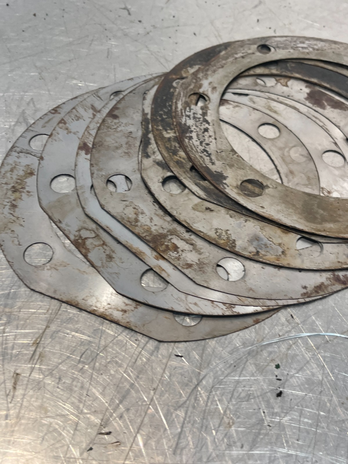 1965 Oliver 1850 Tractor Rear Axle Shims