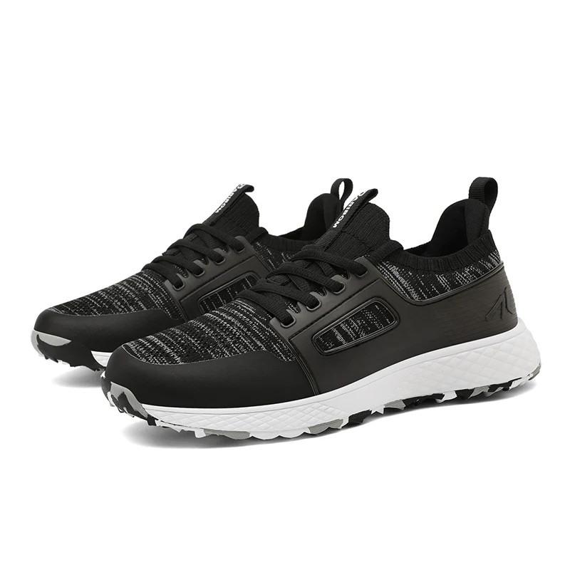 Men's Golfer Sneaker Golfing Shoes Non Slip Breathable Comfortable Walking Shoes