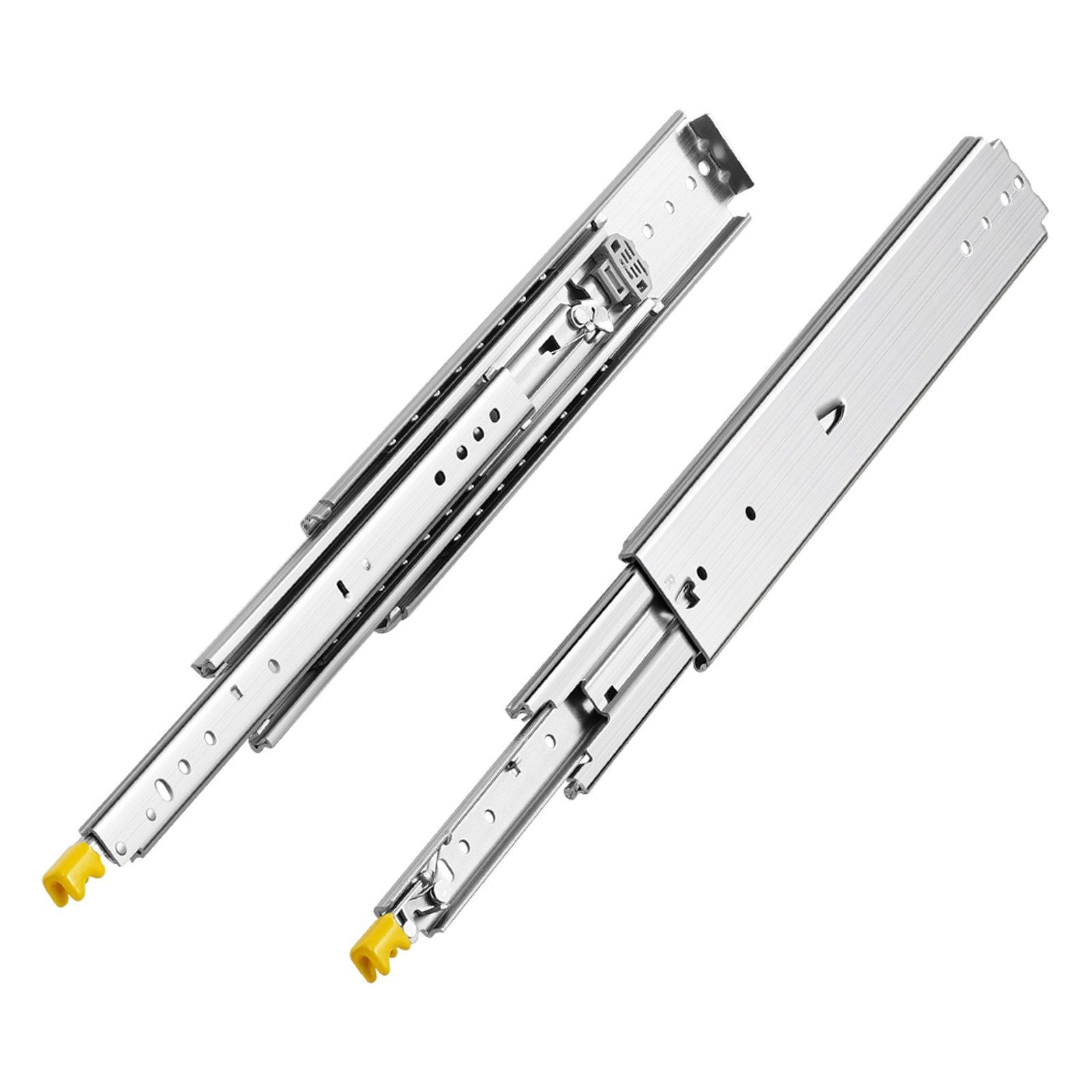 Heavy Load 500lb 18-60in Drawer Slides Full Extension Stable