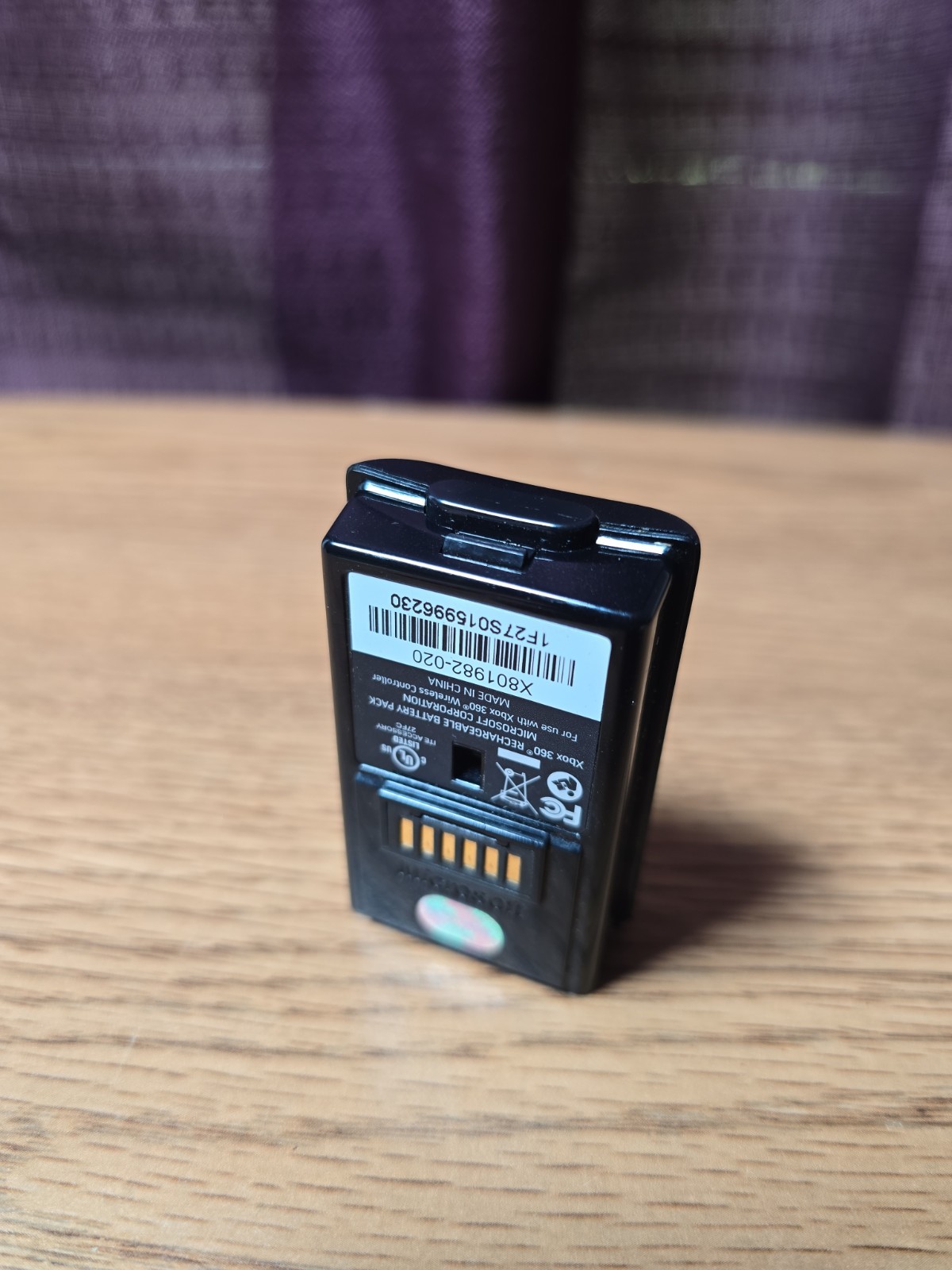 Microsoft OEM Xbox 360 Rechargeable Controller Battery Pack Black Tested Works!