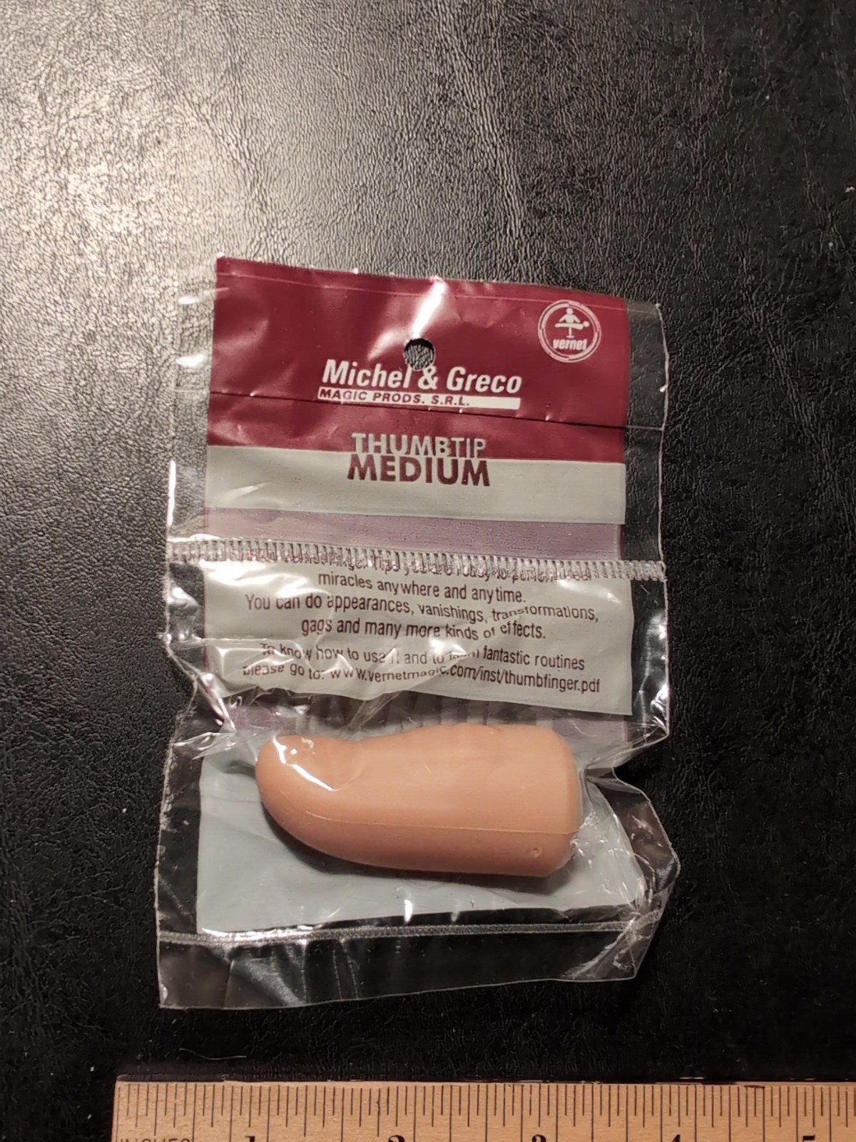 THUMB TIP - MEDIUM SOFT - Vernet Magic Trick