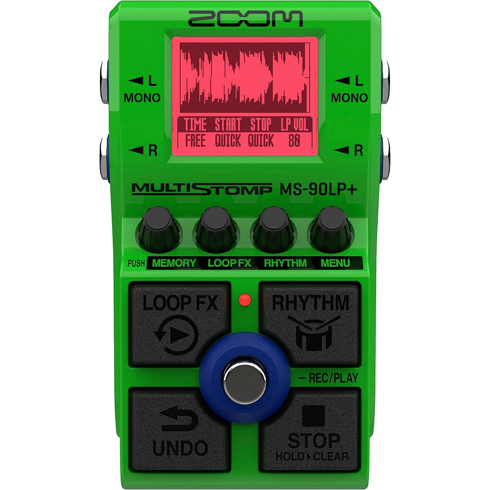 Zoom MS90LP+ Looper Pedal Green