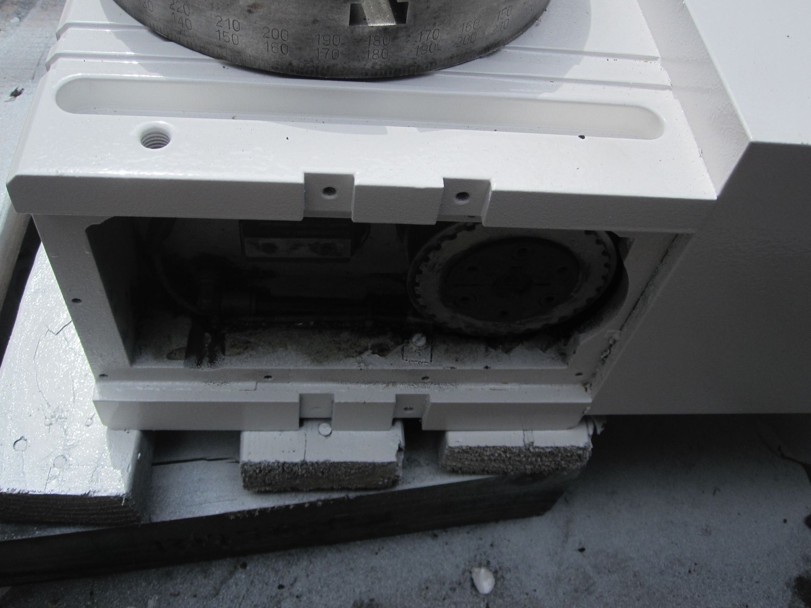 Taiwan Made CNC VMC 4th Axis A-Axis Rotary Table Project NEEDS WORK