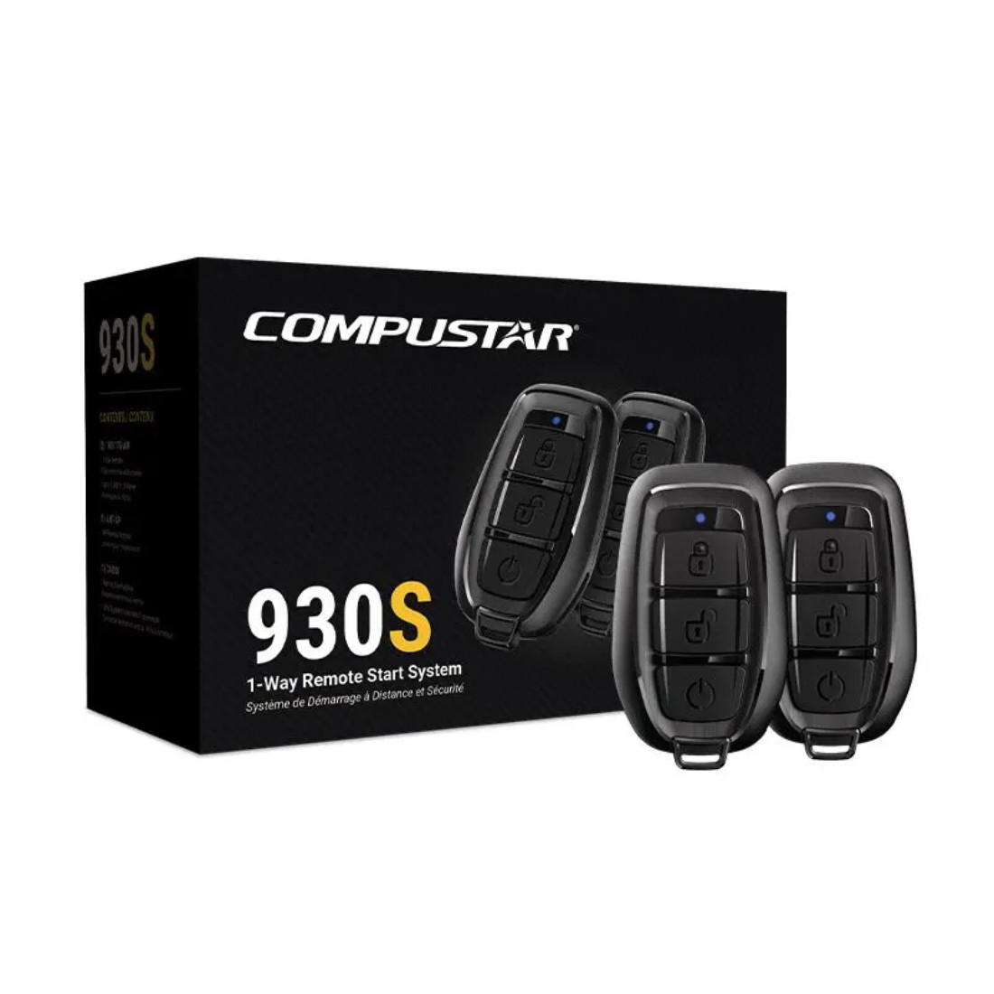 Compustar CS930-S All-in-One 1-Way 1500Ft. Max Range Keyless Entry Remote Start