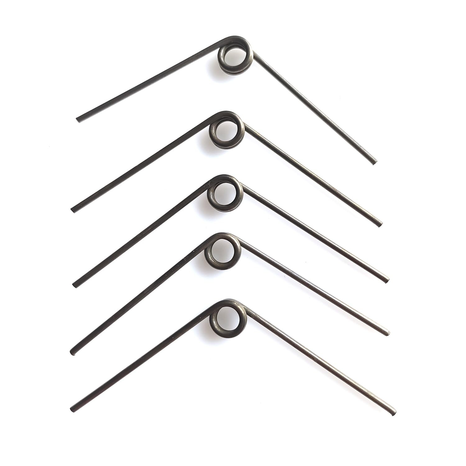 5 Pcs V-Shape Long Reach Pruner Handle length 5.8cm/2.28inch, Silver