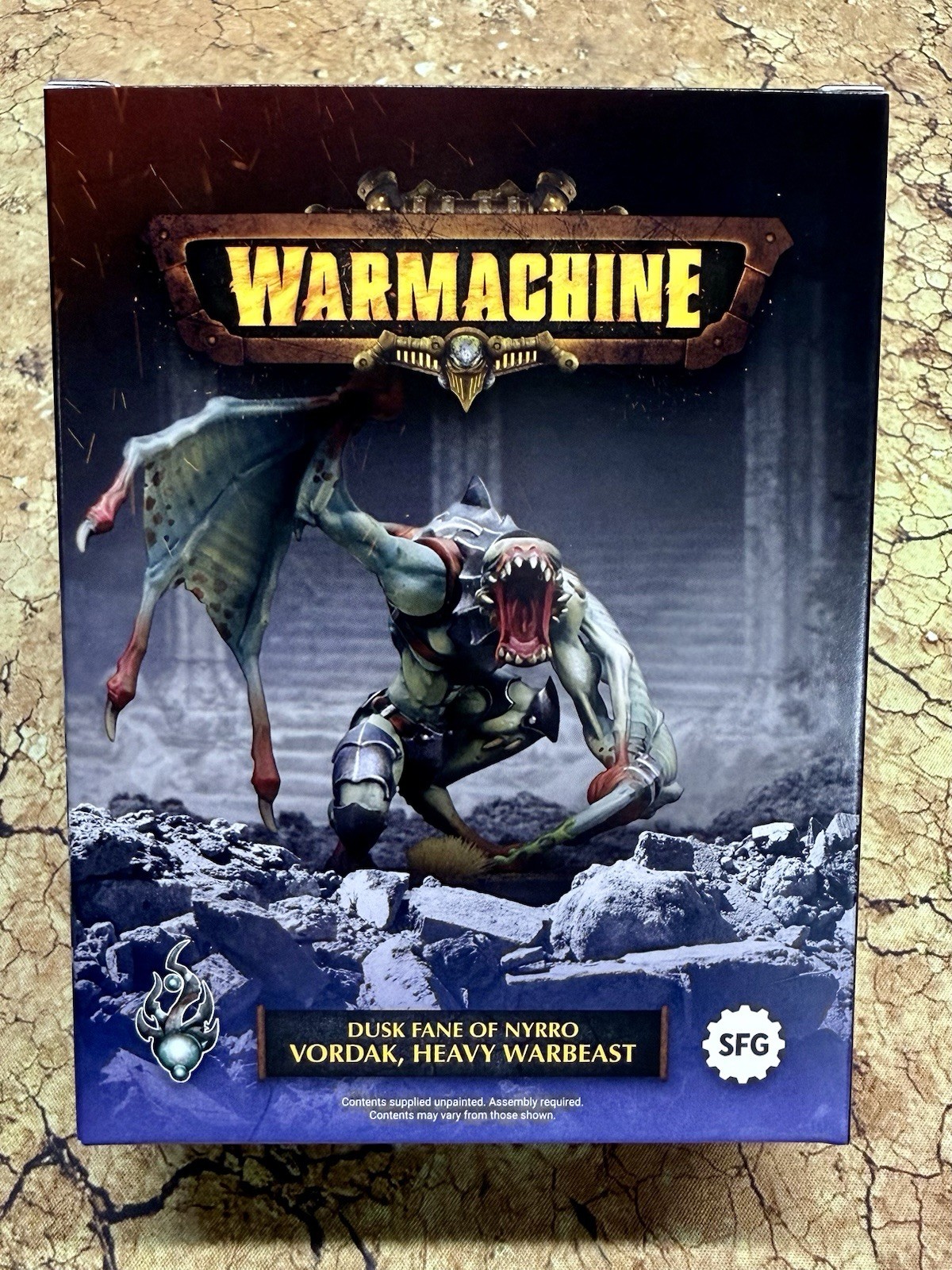 Warmachine Dusk Fane of Nyrro Vordak Heavy Warbeast Miniature Figure SFG New NIB