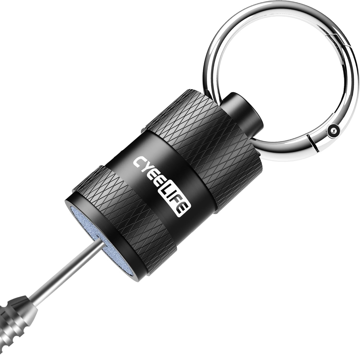 Keyring Dart Sharpener Stone,Portable Dart Point Sharpener,Rapid Sharpening Tool