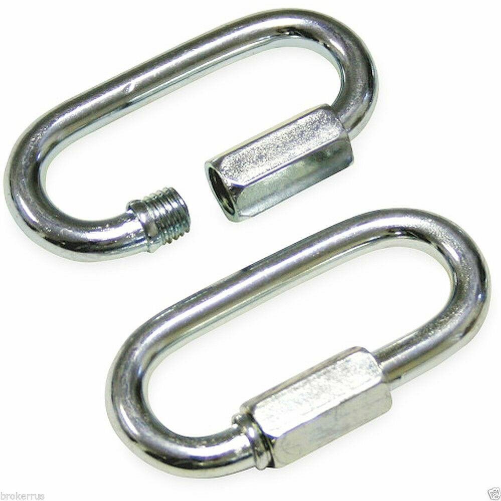 20 Quick Links for Trap Fastening 3/16"  (Trapping Supplies Trap Modification)