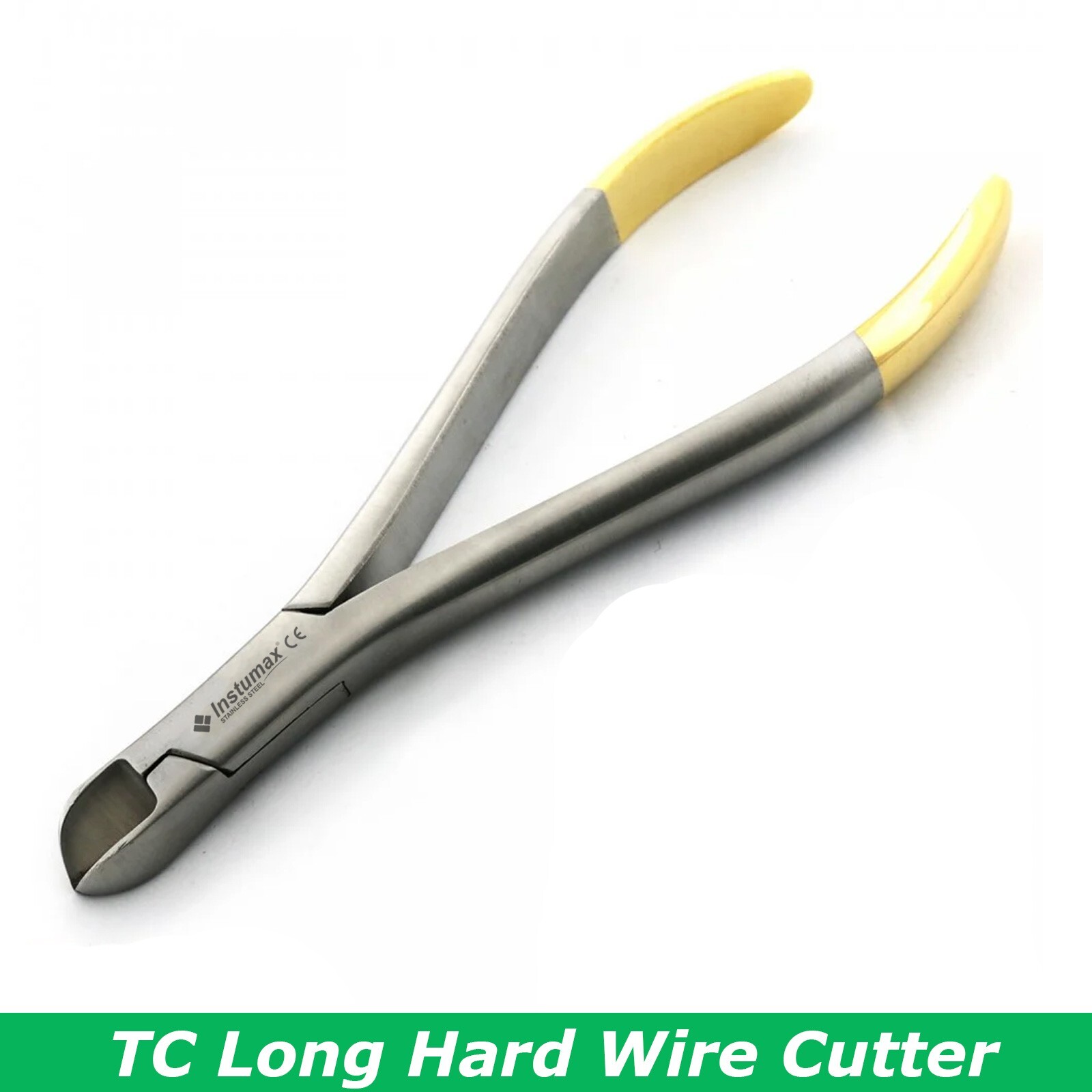Long Handle Hard Wire Cutter TC 15.5cm Braces Cut Dental Orthodontic Heavy Duty