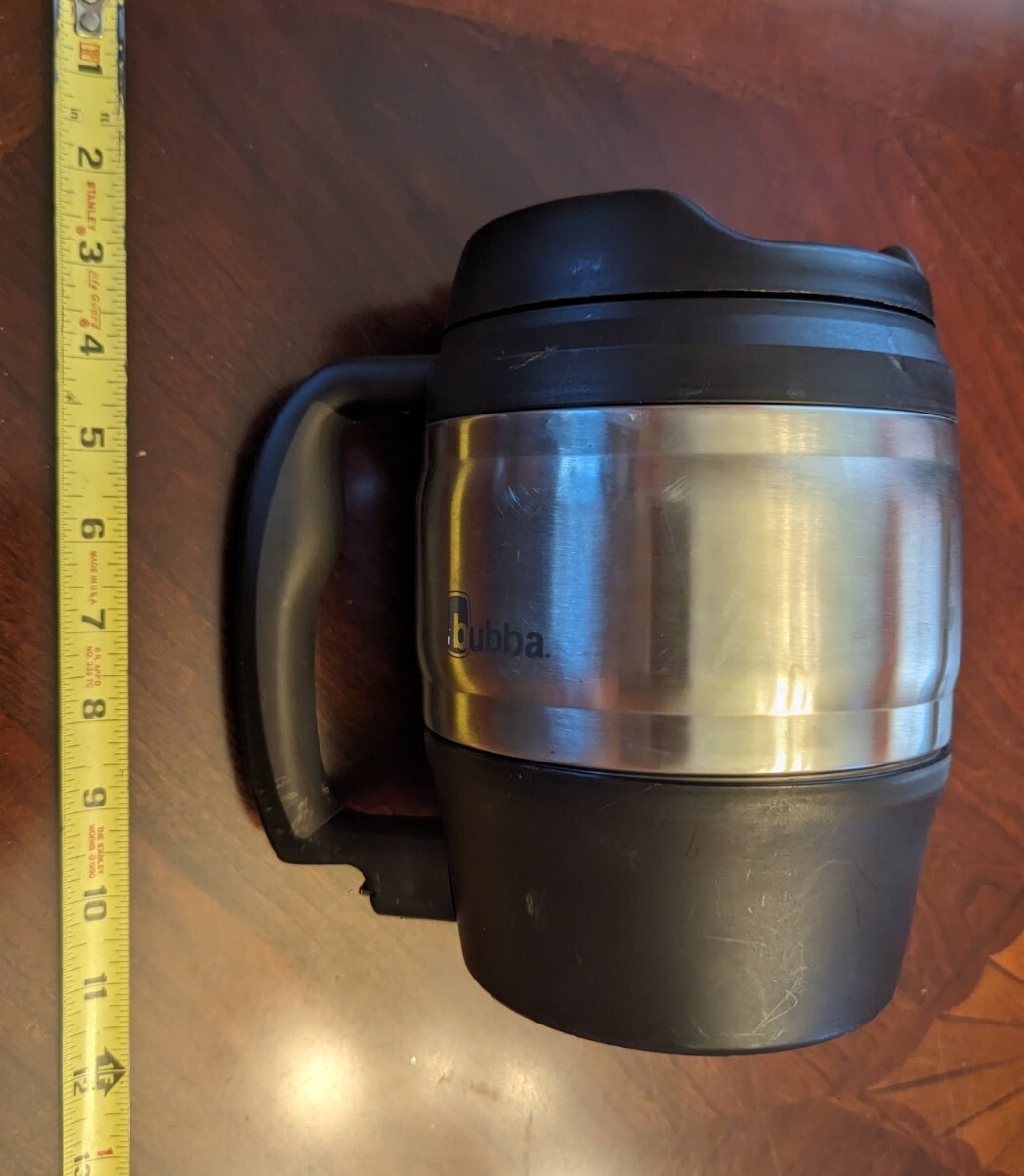 Bubba Keg 52 oz Insulated Stainless Composite Mug Tumbler W Opener Black