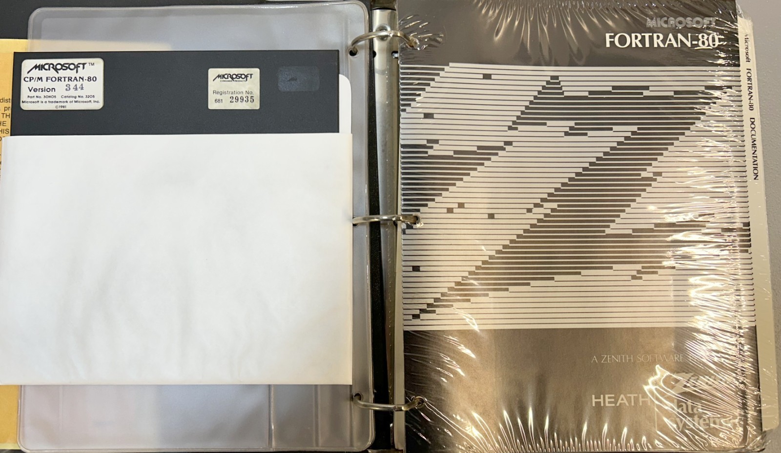 Zenith Fortran-80 CP/M 8" Disk