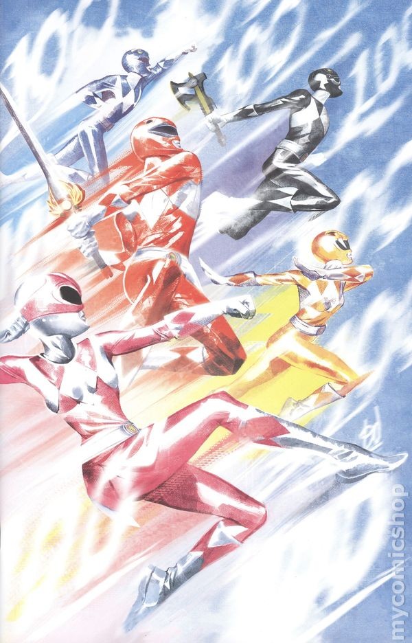 Mighty Morphin Power Rangers #100G Mundo 1:25 Variant NM- 9.2 2022 Stock Image