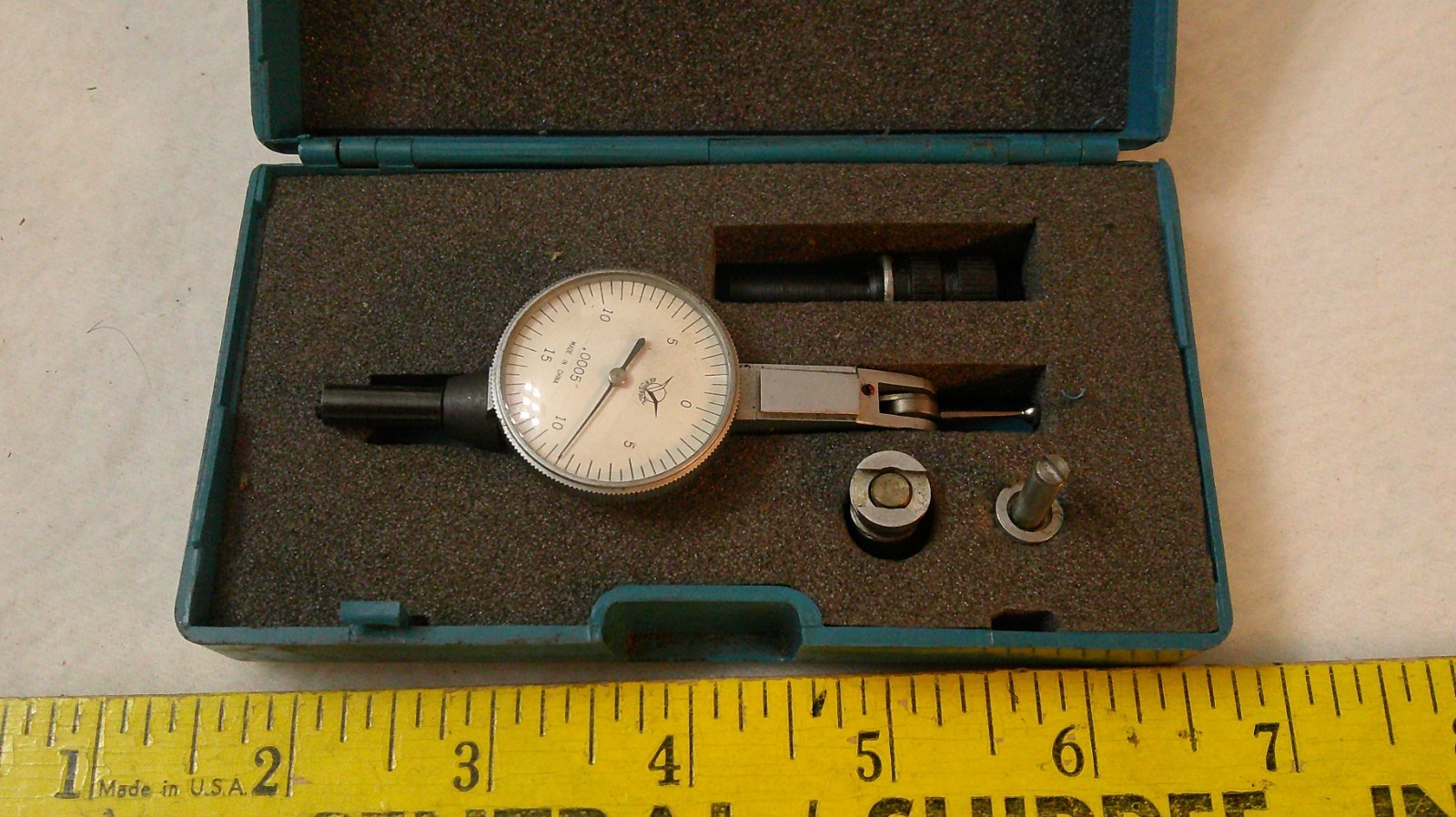 AEROSPACE DIAL INDICATOR .0005" GRADUATIONS WITH MOUNTS