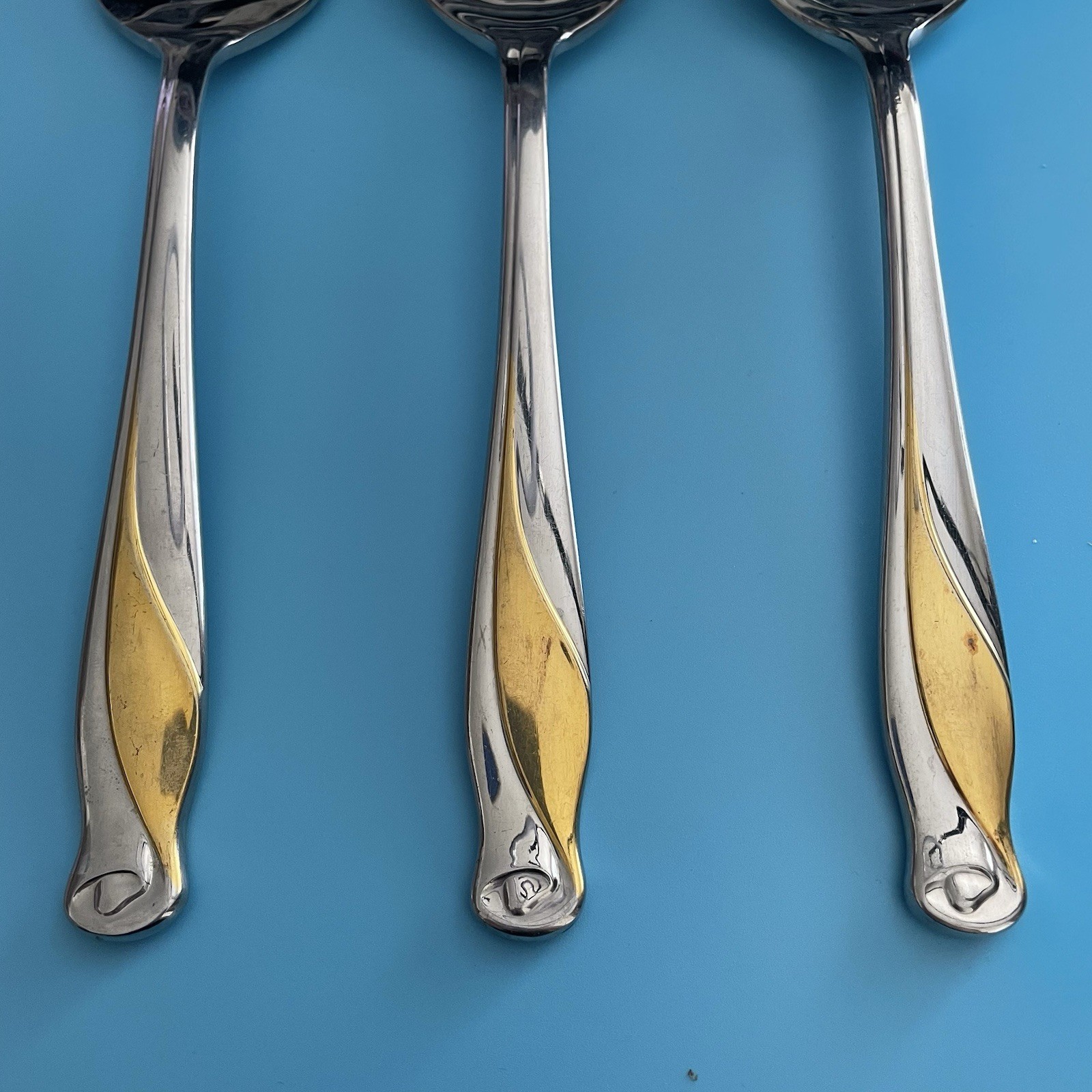 GOLDEN SPRING BUD by Gorham Stainless 3 Piece Hostess Set