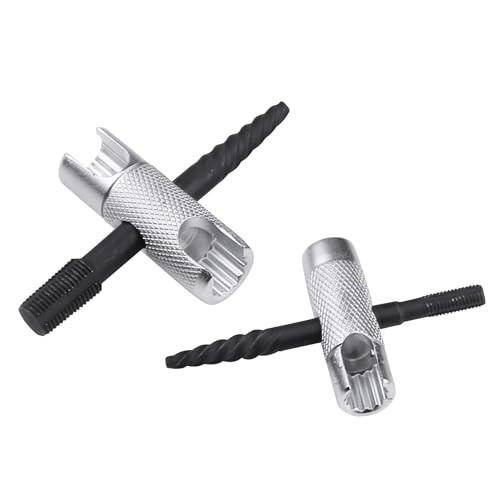 Grease Zerk Fitting Tool, 4 Way Grease Zerk Removal Multi-Tool Fit 1/4"-28