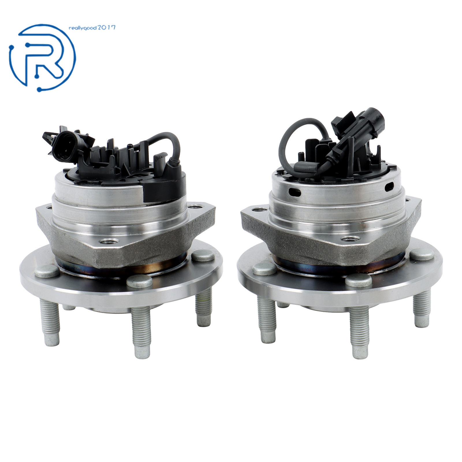 Set of 2 Front Wheel Bearing Hub Assy For Chevy Malibu Cobalt HHR Pontiac 04-12