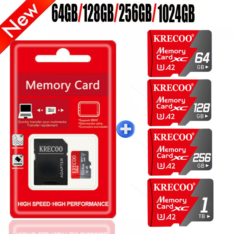 Micro SD Card Memory Card 64GB 128GB 256GB 1TB for Phone TF Card High Speed