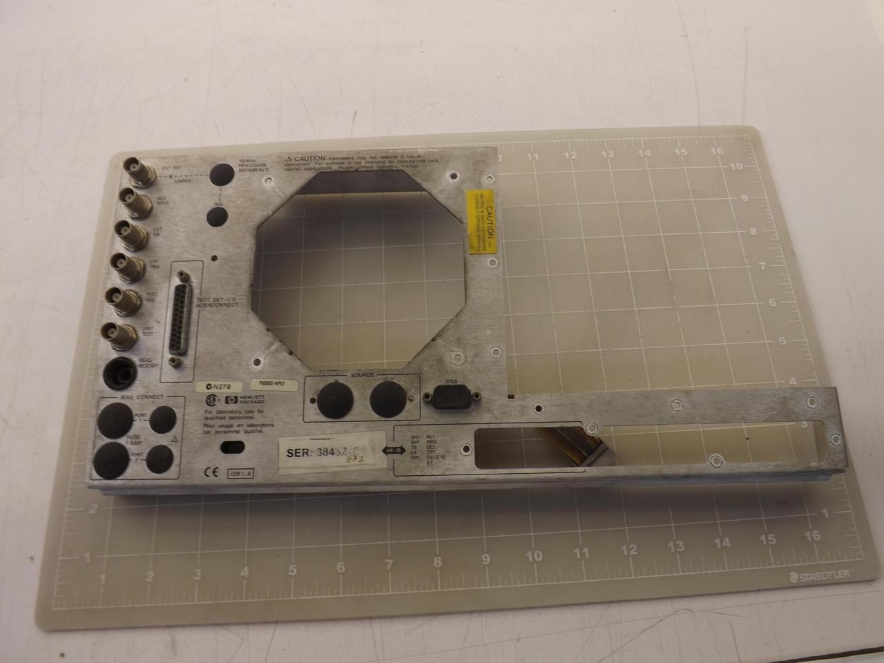 HP HEWLETT PACKARD 8753E BACK POWER SUPPLY CONNECTOR ASSEMBLY T45873